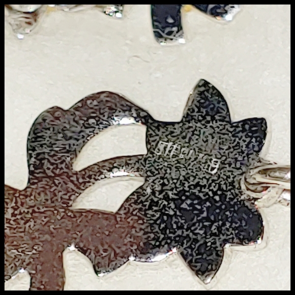 Vintage Sterling Bracelet and Earring Set - Picture 8 of 9